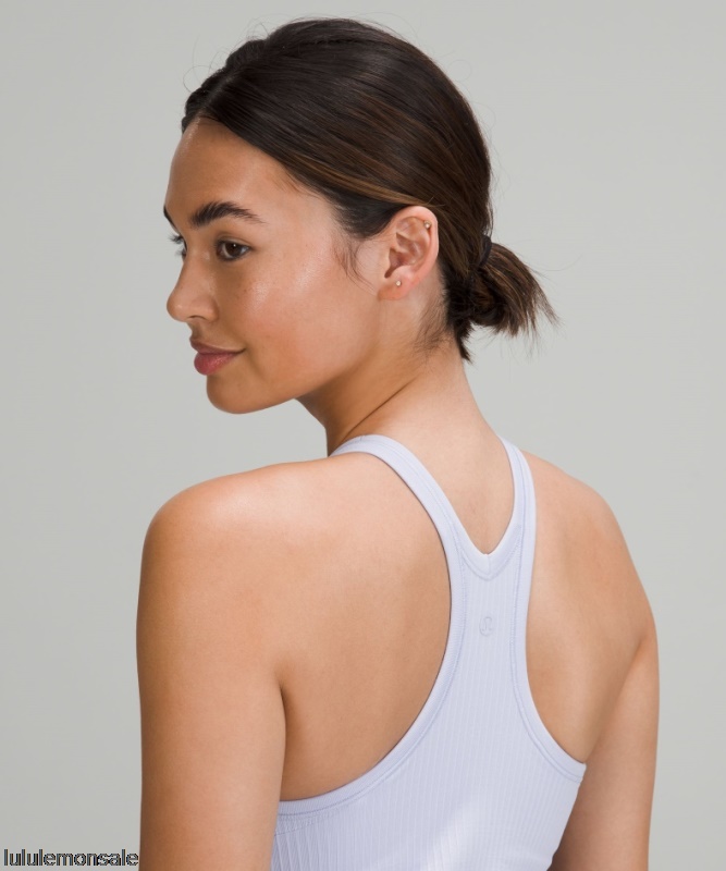Lululemon Damen DELULU525 | Ebb To Street Tanktop Pastellblau